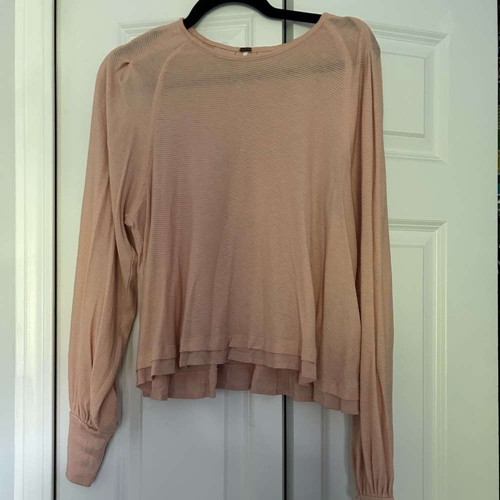 Free people cropped long sleeve